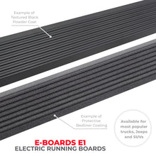 画像をギャラリービューアに読み込む, RealTruck 15-24 Ford F-150 CC 4dr VoltStep Electric Running Board Kit - Tex. Blk