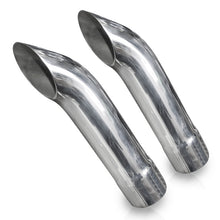 画像をギャラリービューアに読み込む, Stainless Works Extended Turn Down Tips- 2 1/4in ID Inlet 2 1/4in Body