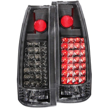 画像をギャラリービューアに読み込む, ANZO 1999-2000 Cadillac Escalade LED Taillights Black