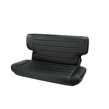 画像をギャラリービューアに読み込む, Rugged Ridge Fold&amp;Tumble Rear Seat Black Denim 97-02 Jeep Wrangler TJ