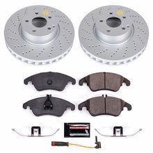 画像をギャラリービューアに読み込む, Power Stop 2014 Mercedes-Benz C300 Front Z23 Evolution Sport Coated Brake Kit