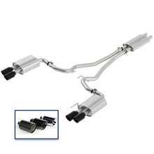 画像をギャラリービューアに読み込む, Ford Racing 2018 Mustang Gt 5.0L Cat-Back Touring Exhaust System w/Black Chrome Tips