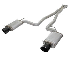画像をギャラリービューアに読み込む, aFe Mach Force-Xp 3in CB Stainless Steel Dual Exhaust System w/ Black Tips 09-15 Cadillac CTS-V