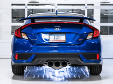 画像をギャラリービューアに読み込む, AWE Tuning 2016+ Honda Civic Si Touring Edition Exhaust w/Front Pipe &amp; Triple Chrome Silver Tips
