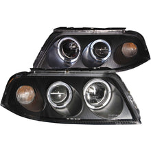 画像をギャラリービューアに読み込む, ANZO 2001-2005 Volkswagen Passat Projector Headlights w/ Halo Black