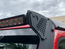 画像をギャラリービューアに読み込む, Go Rhino 18-20 Jeep Wrangler JL/JLU/Gladiator JT XE Windshield Light Bar Mount - 50in Single Row