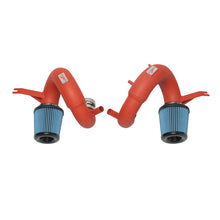 画像をギャラリービューアに読み込む, Injen 19-21 Genesis G70 V6-3.3L Twin Turbo SP Short Ram Air Intake System - Wrinkle Red