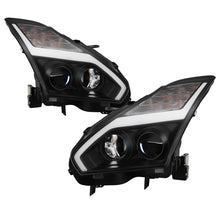 画像をギャラリービューアに読み込む, Spyder Nissan GTR R35 09-14 - Projector Headlights - DRL LED - Black