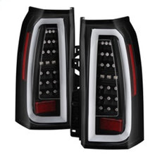 画像をギャラリービューアに読み込む, Spyder Chevy Tahoe / Suburban 15-17 Light Bar LED Tail Lights - Black (ALT-YD-CTA15-LED-BK)