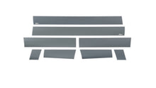 画像をギャラリービューアに読み込む, Putco 07-14 Cadillac Escalade - 6in Wide (8pcs) Black Platinum Rocker Panels