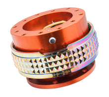 画像をギャラリービューアに読み込む, NRG Quick Release Kit - Pyramid Edition - Orange Body / Neochrome Pyramid Ring