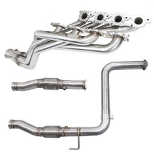 画像をギャラリービューアに読み込む, Kooks 2014+ Toyota Tundra/Sequoia 5.7L V8 Headers w/ Green Catted Connection Pipes