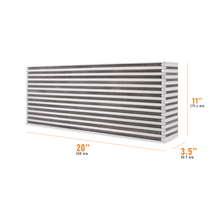 画像をギャラリービューアに読み込む, Mishimoto Universal Air-to-Air Intercooler Core - 20in / 11in / 3.5in