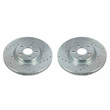 画像をギャラリービューアに読み込む, Power Stop 18-20 Ford Transit Connect Front Evolution Drilled &amp; Slotted Rotors - Pair