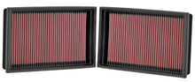 画像をギャラリービューアに読み込む, K&amp;N Replacement Air Filter BMW 750/760 SERIES 4.8L-V8/6.0L-V12; 07-08 (2 PER BOX)