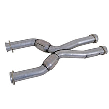 画像をギャラリービューアに読み込む, BBK 79-04 Mustang Coyote Swap Short Mid X Pipe w Catalytic Converters 3.0 For BBK Long Tube Headers