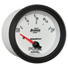 画像をギャラリービューアに読み込む, AutoMeter Gauge Fuel Level 2-5/8in. 0 Ohm(e) to 90 Ohm(f) Elec Phantom II