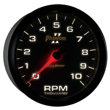 画像をギャラリービューアに読み込む, Autometer Phantom II 5in Electrical 10K RPM In-Dash Tachometer