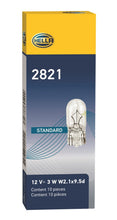 画像をギャラリービューアに読み込む, Hella Universal Clear T3.25 Incandescent 12V 3W Bulb (MOQ 10)