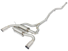 画像をギャラリービューアに読み込む, aFe MACHForce XP SS-304 Polish Tip 2.5in Dia Cat Back Exhaust 12-14 BMW 335i (F30) 3.0L (t)