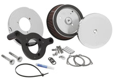 画像をギャラリービューアに読み込む, K&amp;N  Harley-Davidson Dyna Wide Glide 103 CI Street Metal Intake System-Hammer