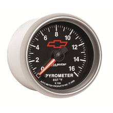 画像をギャラリービューアに読み込む, Autometer GM Full Sweep Electric 52mm 0-1600 degree F Pyrometer