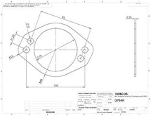 画像をギャラリービューアに読み込む, Turbo XS 4 Hole 3in Gasket 105mm Center-to-Center (Fits WS-MP-V2 / WS02-RMA / WS02-RMA-TI)