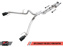 画像をギャラリービューアに読み込む, AWE Tuning 2017+ Ford Raptor 0 FG Performance Exhaust System - w/ Diamond Black Tips