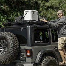画像をギャラリービューアに読み込む, Rugged Ridge Roof Rack with Basket 18-20 Jeep Wrangler JL 4Dr Hardtops