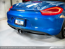 画像をギャラリービューアに読み込む, AWE Tuning Porsche 981 Performance Exhaust System - w/Chrome Silver Tips