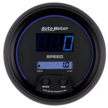 画像をギャラリービューアに読み込む, Autometer Cobalt Digital 85.7mm Black Electric Programable Speedometer