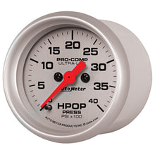 画像をギャラリービューアに読み込む, Autometer Ultra-Lite 2 1/16in Electrical 0-4000 PSI High Press Oil Pressure Gauge 94-07 Ford 7.3L