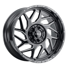 画像をギャラリービューアに読み込む, Weld Off-Road W117 20X10 Fulcrum 5X139.7 5X150 ET-18 BS4.75 Gloss Black MIL 110.2