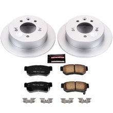 画像をギャラリービューアに読み込む, Power Stop 07-10 Hyundai Elantra Rear Z17 Evolution Geomet Coated Brake Kit