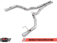 画像をギャラリービューアに読み込む, AWE Tuning S550 Mustang GT Cat-Back Exhaust - Track Edition (Diamond Black Tips)
