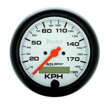 画像をギャラリービューアに読み込む, Autometer Phantom 3-3/8in 120MPH Speedometer Electric Program w/ LCD Odometer