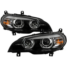 画像をギャラリービューアに読み込む, Spyder BMW X5 E70 07-10 Xenon/HID AFS High-Power LED Headlights - Black PRO-YD-BMWE7007AFSHIDAP-BK