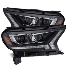 画像をギャラリービューアに読み込む, AlphaRex 2019+ Ford Ranger PRO-Series Proj Headlights Plank Style Black w/Seq Signal/DRL