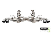 画像をギャラリービューアに読み込む, Corsa 2020-25 Corvette C8 3in Valved Cat-Back 4.5in Pol Quad Tips - Fits Factory Perf Exhaust w/ AFM