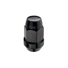 画像をギャラリービューアに読み込む, McGard Hex Lug Nut (Cone Seat Bulge Style) 1/2-20 / 3/4 Hex / 1.45in. Length (4-pack) - Black