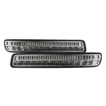 画像をギャラリービューアに読み込む, xTune 99-06 GMC Sierra (Excl Denali) Full LED Bumper Lights - Chrome (CBL-GSI99-LED-C)