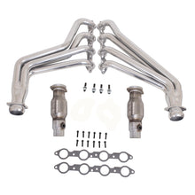 画像をギャラリービューアに読み込む, BBK 10-15 Camaro LS3 L99 Long Tube Exhaust Headers With Converters - 1-3/4 Silver Ceramic