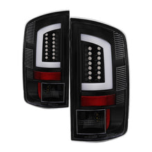 画像をギャラリービューアに読み込む, Spyder 07-09 Dodge Ram 2500/3500 V3 Light Bar LED Tail Lights - Black (ALT-YD-DRAM06V3-LBLED-BK)