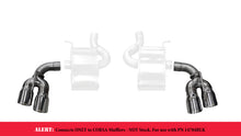 画像をギャラリービューアに読み込む, Corsa 2017-2024 Chevy Camaro SS 2.75in Inlet / 4in Outlet Polished Tip Kit (For Corsa Exhaust Only)