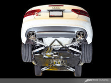 画像をギャラリービューアに読み込む, AWE Tuning Audi B8 / B8.5 S5 Cabrio Touring Edition Exhaust - Non-Resonated - Chrome Silver Tips