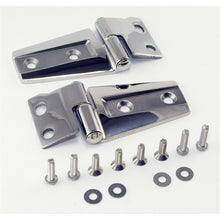 画像をギャラリービューアに読み込む, Rugged Ridge 07-18 Jeep Wrangler JK Stainless Hood Hinge Kit