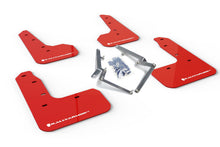 画像をギャラリービューアに読み込む, Rally Armor 17-21 Honda Civic Sport/Sport Touring Red UR Mud Flap w/White Logo