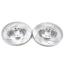 画像をギャラリービューアに読み込む, Power Stop 99-06 Audi TT Front Evolution Drilled &amp; Slotted Rotors - Pair