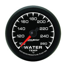 画像をギャラリービューアに読み込む, Autometer ES 52.4mm 100-260 deg. F Water Temperature Gauge