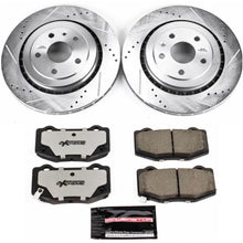 画像をギャラリービューアに読み込む, Power Stop 16-18 Cadillac ATS Rear Z26 Street Warrior Brake Kit